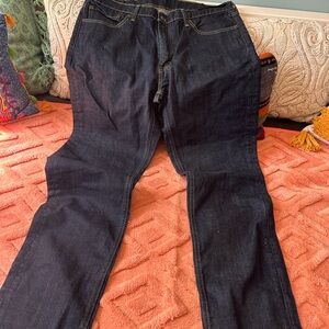 Levi's Men's Deep Indigo Straight Jeans 38x34